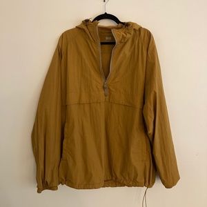 Ochre / Mustard Uniqlo Windbreaker